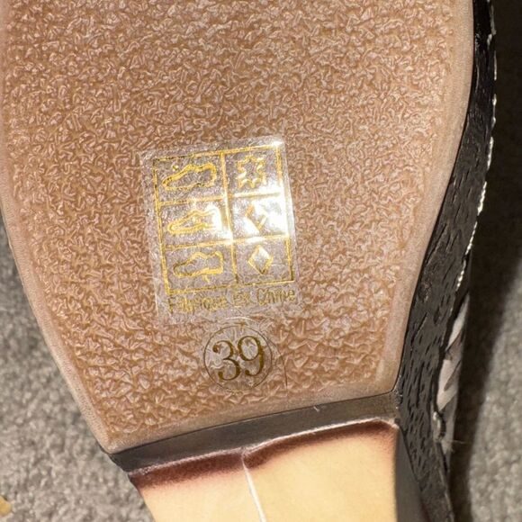 L’ Artiste by Spring Step Amara Beige Mocha Tan Leather Sandals 39 - Picture 2 of 6